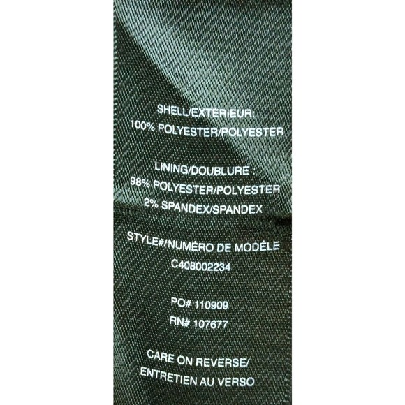 Alice + Olivia Top Womens 6 Gold Jacquard Crop Sleeveless Floral Boxy Back Zip - Picture 8 of 9